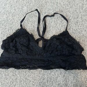 Black aerie bralette